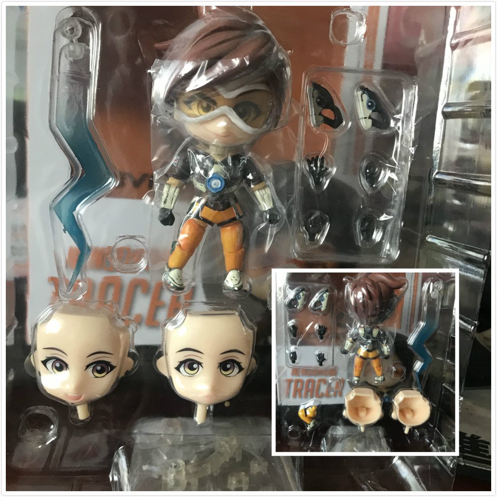 10cm Overwatch er Grim Reaper D Va Classic Skin Edition 847 790 730 Tracer Action Figure 3 - Overwatch Gifts