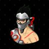 Overwatch Blackwatch Genji Throw Pillow Official Overwatch Merch