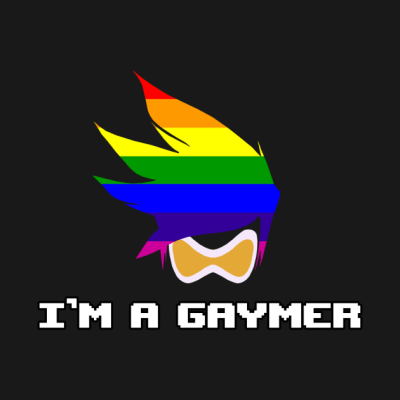 Im A Gaymer Overwatch Tracer Throw Pillow Official Overwatch Merch