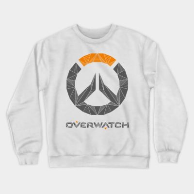 Overwatch Geometric Logo Crewneck Sweatshirt Official Overwatch Merch