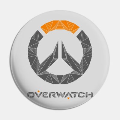 Overwatch Geometric Logo Pin Official Overwatch Merch