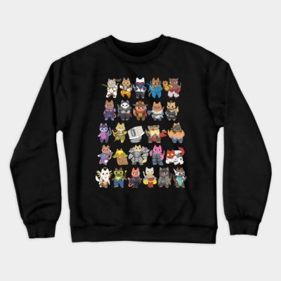 Overwatch Cats Crewneck Sweatshirt Official Overwatch Merch