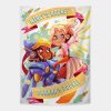 Mercys Rocket Pharahs Pocket Overwatch Tapestry Official Overwatch Merch