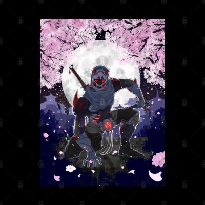 Oni Genji Throw Pillow Official Overwatch Merch