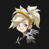 Cute Mercy Spray Throw Pillow Official Overwatch Merch