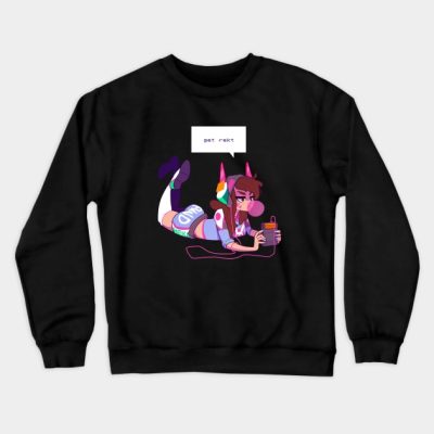 D.Va Pwnd Crewneck Sweatshirt Official Overwatch Merch