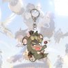 Anime Game Overwatch Key Chain Pharah Cole Cassidy Sombra Cartoon Character Acrylic Pendant Key Ring 1 - Overwatch Gifts