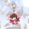 Anime Game Overwatch Key Chain Pharah Cole Cassidy Sombra Cartoon Character Acrylic Pendant Key Ring 2 - Overwatch Gifts