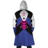 D Va Overwatch AOP Hooded Cloak Coat BACK Mockup - Overwatch Gifts