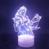 Game Hero Overwatch Ow Dva 3d Led Lamp For Bedroom Anime Night Lights Figure Manga Avatar 15 - Overwatch Gifts