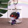 Game Overwatch Cosplay D VA Mei Genji Hanzo Keychain Cartoon Figure Acrylic Pendant Keyring 2 - Overwatch Gifts