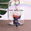 Game Overwatch Cosplay D VA Mei Genji Hanzo Keychain Cartoon Figure Acrylic Pendant Keyring 3 - Overwatch Gifts