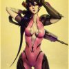 Game Poster Overwatch widowmaker retro posters kraft wall paper High Quality Painting For Home Decor Wall 21 - Overwatch Gifts