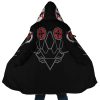 Genji Oni Mask Overwatch AOP Hooded Cloak Coat MAIN Mockup - Overwatch Gifts