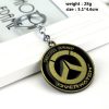 Hot Games Vintage Overwatch Keychains Anime Key Cover Key Holder Keyring Jewelry Men Chaveiro Llaveros 1 - Overwatch Gifts