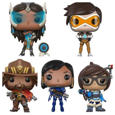 Limit Sell Game OverWatch PHARAH TRACER SYMMETRA MEI McCREE Figure Collection Vinyl Doll Model Toys - Overwatch Gifts