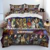 OW Overwatch Game Gamer DVA Comforter Bedding Set Duvet Cover Bed Set Quilt Cover Pillowcase King 12 - Overwatch Gifts