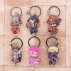 Overwatch Keychain Clear Acrylic Key Chain Pendant Anime Accessories Cartoon Key Ring 1 - Overwatch Gifts