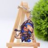 Overwatch Keychain Clear Acrylic Key Chain Pendant Anime Accessories Cartoon Key Ring 4 - Overwatch Gifts