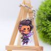 Overwatch Keychain Clear Acrylic Key Chain Pendant Anime Accessories Cartoon Key Ring 5 - Overwatch Gifts