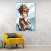 Overwatch Video Game Canvas Art Poster and Wall Art Picture Print Modern Family bedroom Decor Posters 14 - Overwatch Gifts