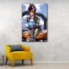 Overwatch Video Game Canvas Art Poster and Wall Art Picture Print Modern Family bedroom Decor Posters 15 - Overwatch Gifts