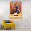 Overwatch Video Game Canvas Art Poster and Wall Art Picture Print Modern Family bedroom Decor Posters 17 - Overwatch Gifts