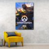 Overwatch Video Game Canvas Art Poster and Wall Art Picture Print Modern Family bedroom Decor Posters 23 - Overwatch Gifts