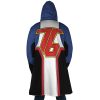 Soldier 76 Overwatch AOP Hooded Cloak Coat BACK Mockup - Overwatch Gifts