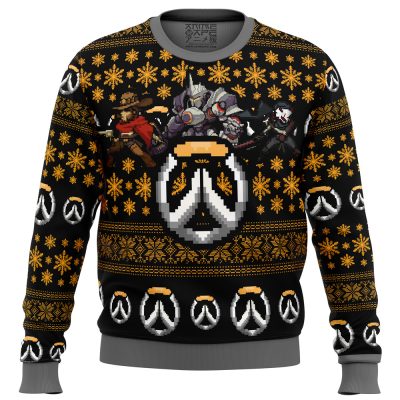 Ugly Christmas Sweater front 62 - Overwatch Gifts