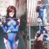 d va Cosplay Costumes Superhero Zentai Suit dva Halloween Bodysuit Adults Kids - Overwatch Gifts