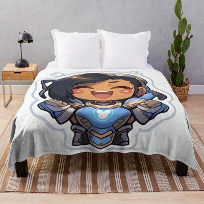 Cute Pharah Throw Blanket Official Overwatch Merch