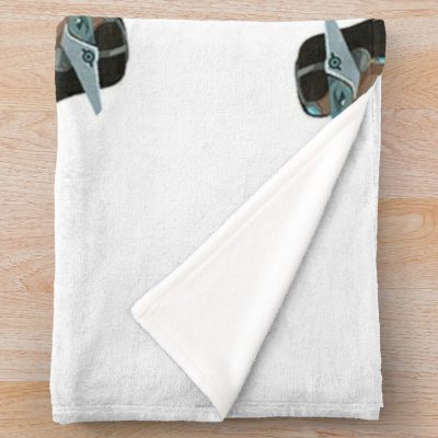 Symmetra Card Throw Blanket Official Overwatch Merch