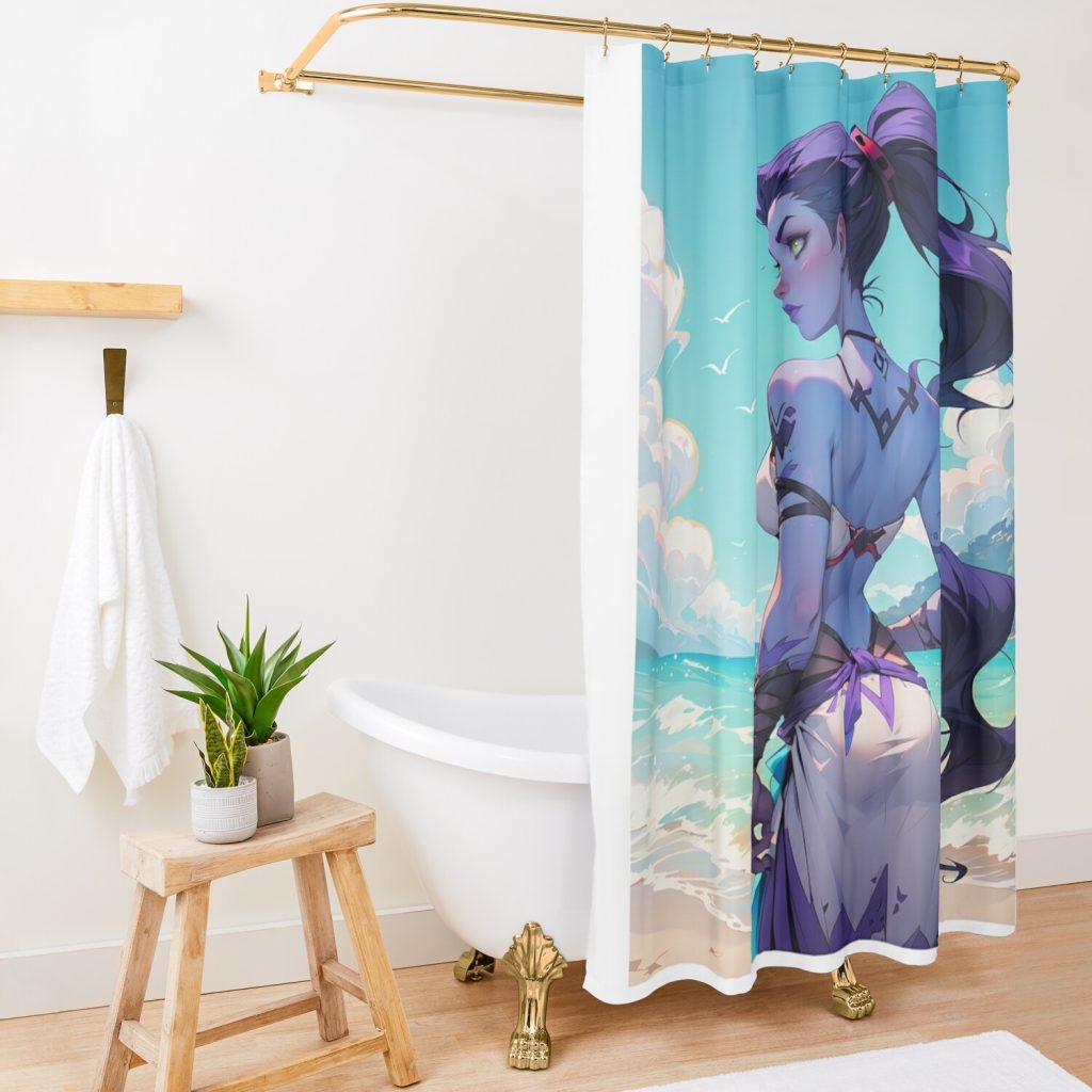 Widowmaker - Overwatch Shower Curtain Official Overwatch Merch