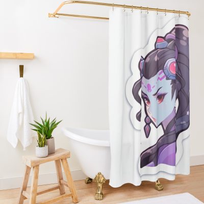 Cute Widowmaker Shower Curtain Official Overwatch Merch