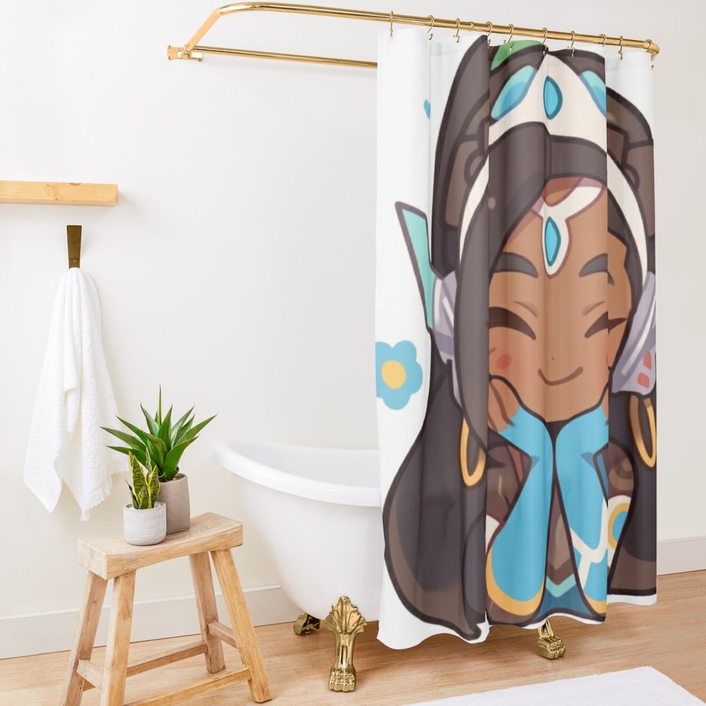 Cute Symmetra Shower Curtain Official Overwatch Merch