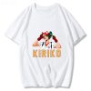 Overwatch 2 T Shirt Kiriko Anime Printing T shirts Men Streetwear Harajuku Cotton Tshirt Summer Short - Overwatch Gifts