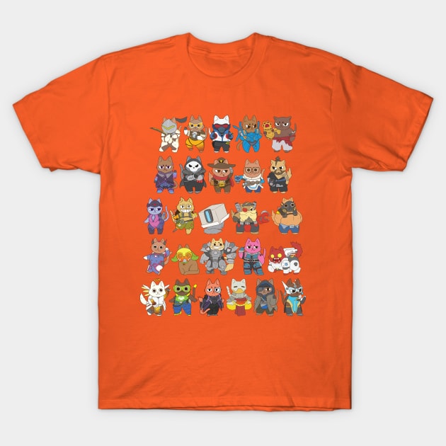 Best loved Overwatch Cats T Shirt - Overwatch Gifts