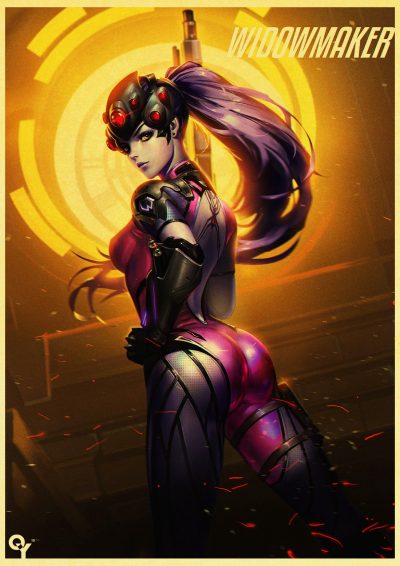 Game New Trending Poster Overwatch ers kraft wall - Overwatch Gifts