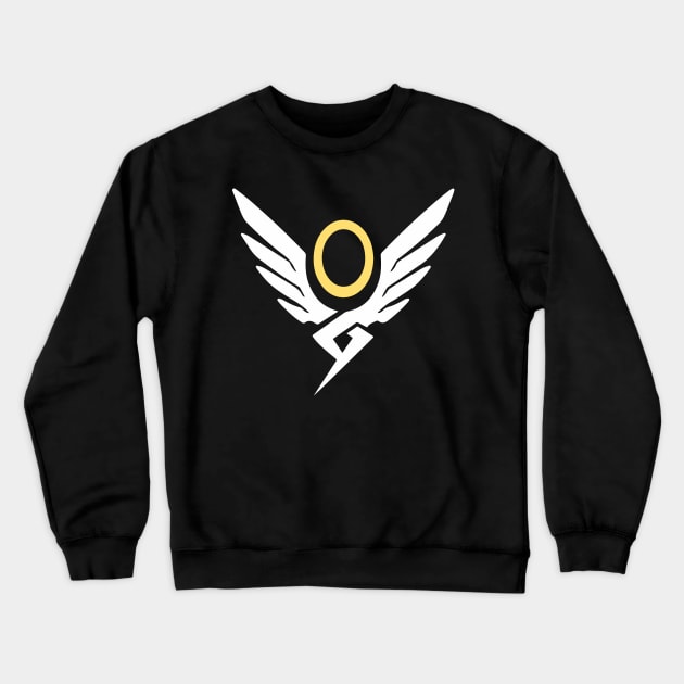 Mercy Special Logo Overwatch Crewneck Sweatshirt - Overwatch Gifts